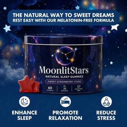 MoonlitStars™ Natural Sleep Gummies