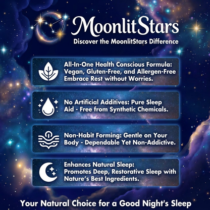 MoonlitStars™ Natural Sleep Gummies