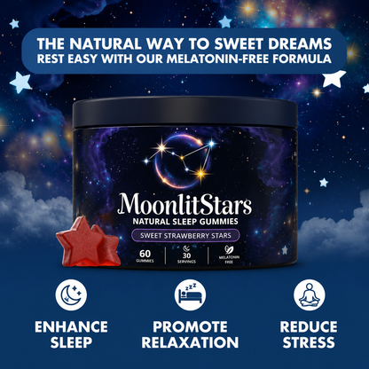 MoonlitStars™ Natural Sleep Gummies
