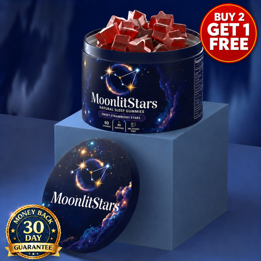 MoonlitStars™ Natural Sleep Gummies