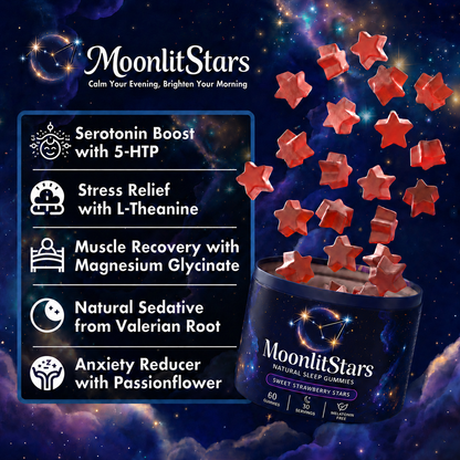 MoonlitStars™ Natural Sleep Gummies