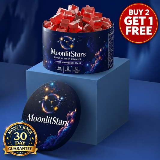 MoonlitStars™ Melatonin-Free Sleep Gummies